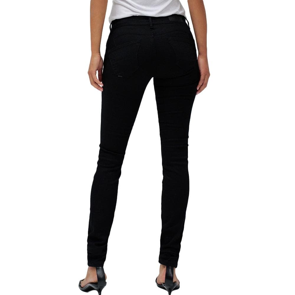 Jeans Slim Noir Femme Salsa Push Up 2