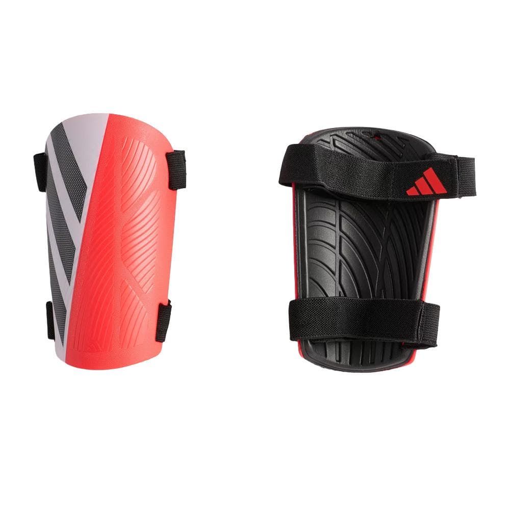 Protège Tibias Rouge/Blanc/Noir Mixte Adidas Tiro 1