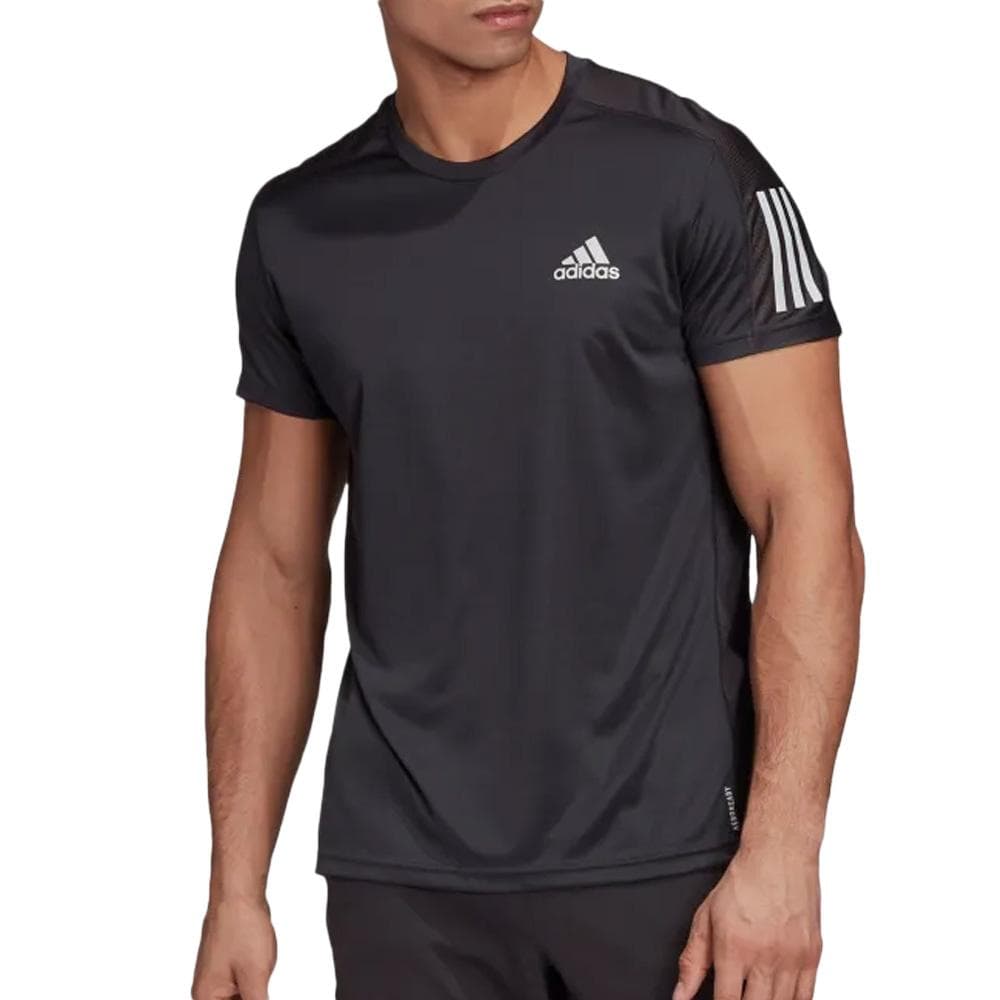 Maillot de Sport Noir Homme Adidas Own The Run Tee 1