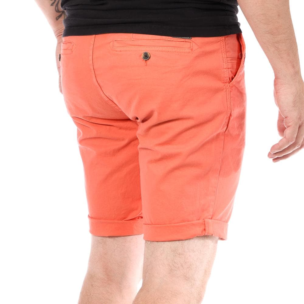 Short Orange Homme Paname Brothers Bermuda Chino 2