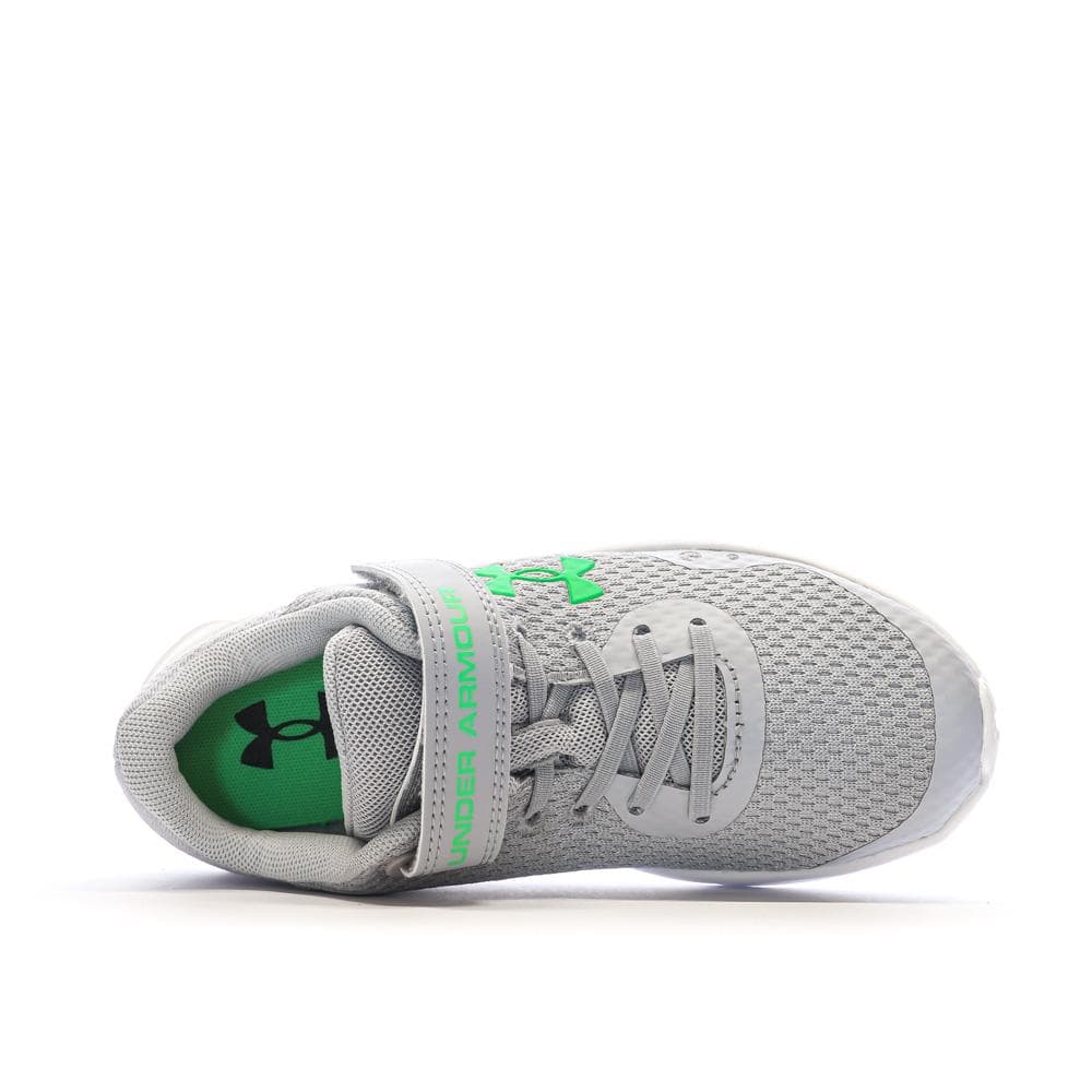 Baskets Grises Enfant Under Armour Bps Pursuit 3 Ac 4