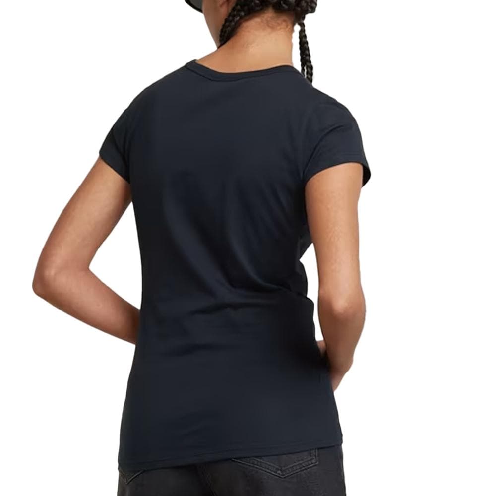 T-shirt Marine Femme G-Star Raw Large Logo 2