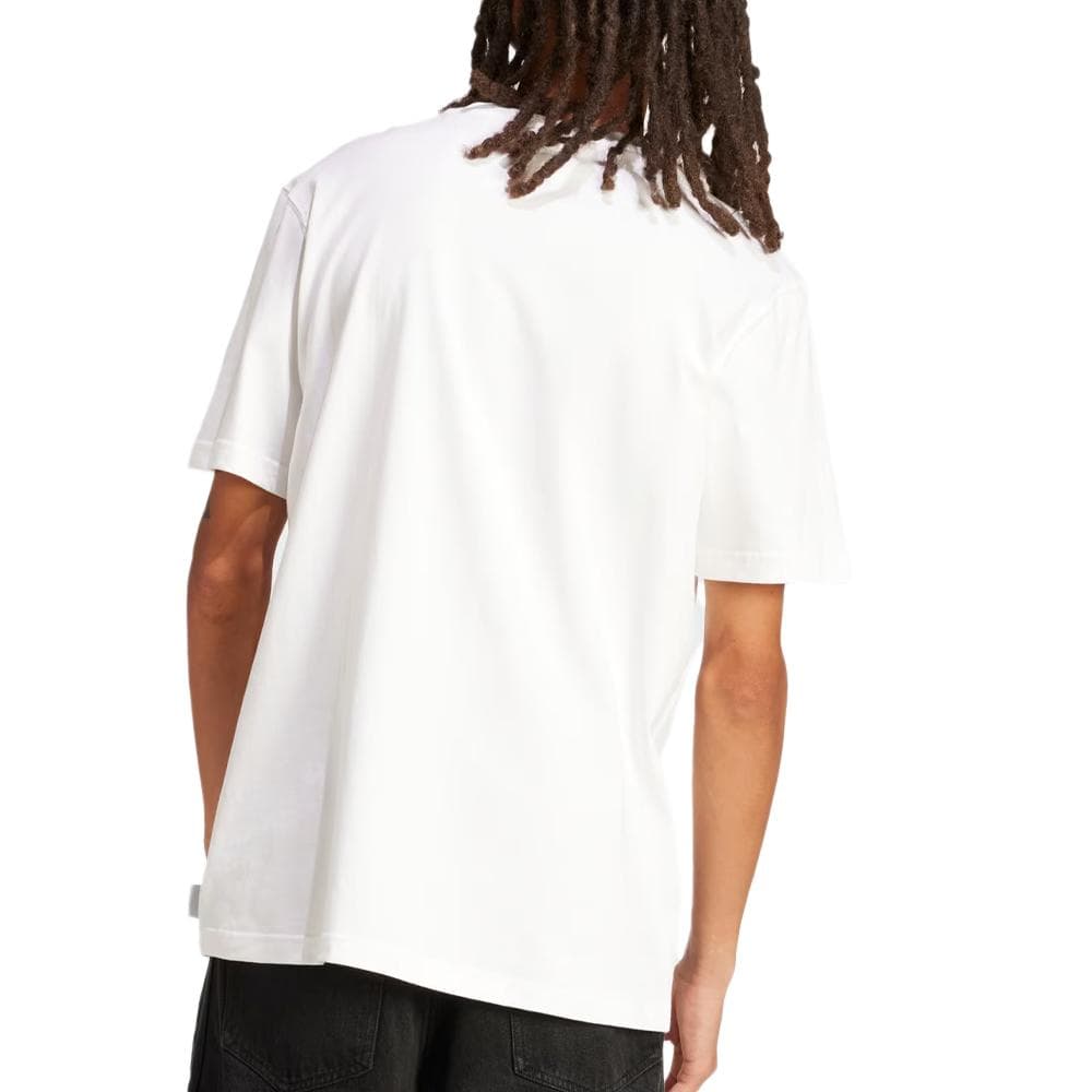T-Shirt Blanc Homme Adidas Flames 2