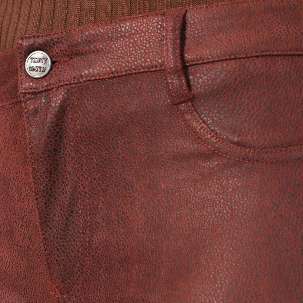 Jegging Bordeaux Femme Teddy Smith The Jeg Rise Skin 3