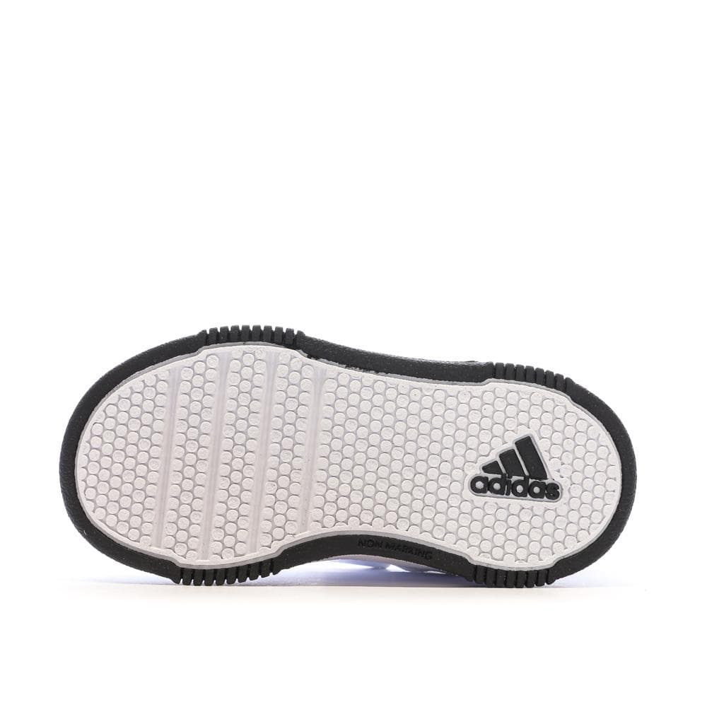 Baskets Blanches/Noir Garçon Adidas Tensaur 5