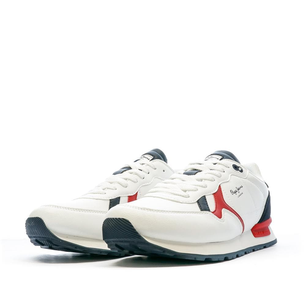 Baskets Blanches Homme Pepe jeans Brit Basic 6