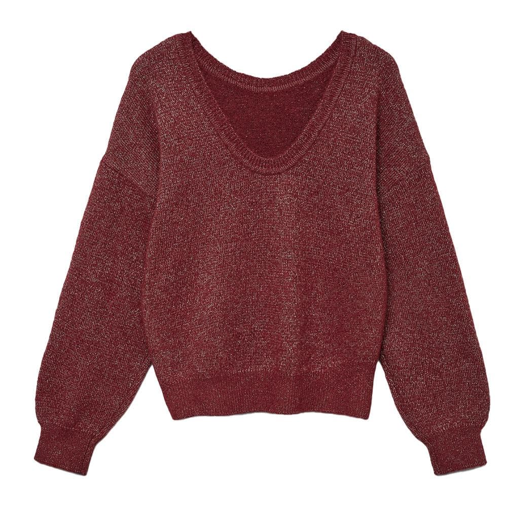 Pull Rouge Femme Vero Moda Mellie 2