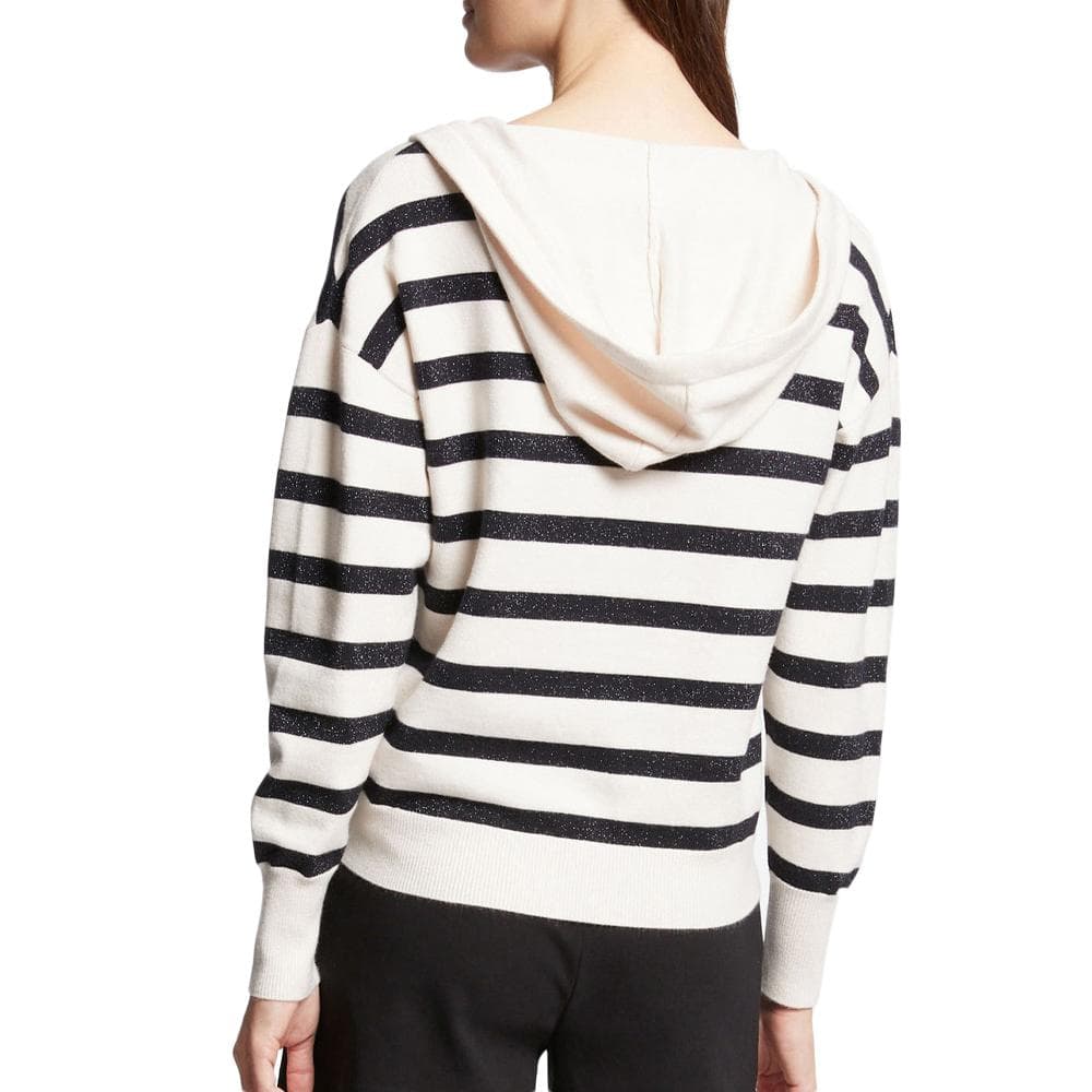 Pull Écru/Marine Femme Morgan Ballo 2
