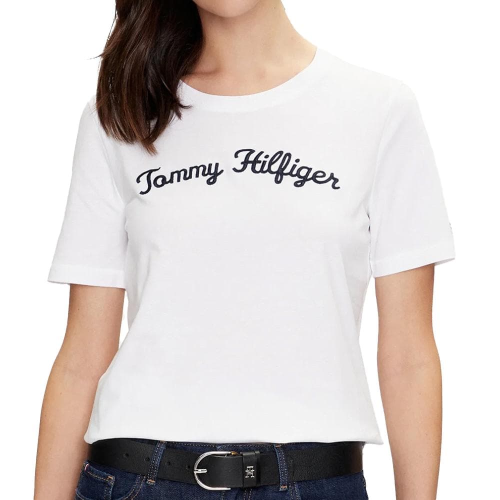 T-shirt Blanc Femme Tommy Hilfiger Breezy 1