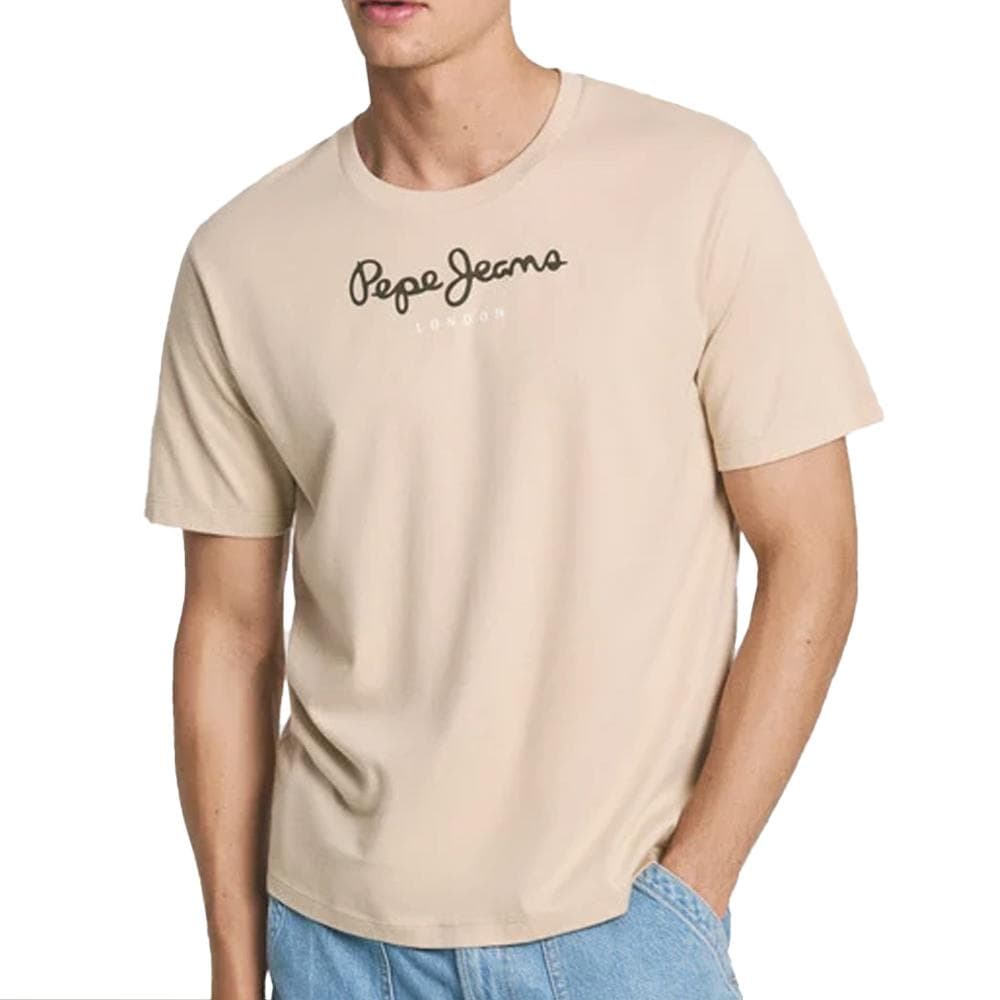 T-shirt Beige Homme Pepe jeans Eggo 83B 1