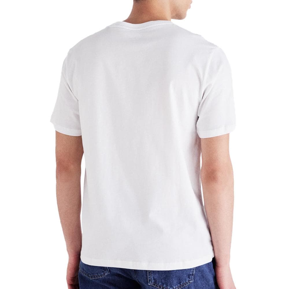 T-shirt Blanc/Bordeaux Homme Pepe jeans Eggo AQW 2
