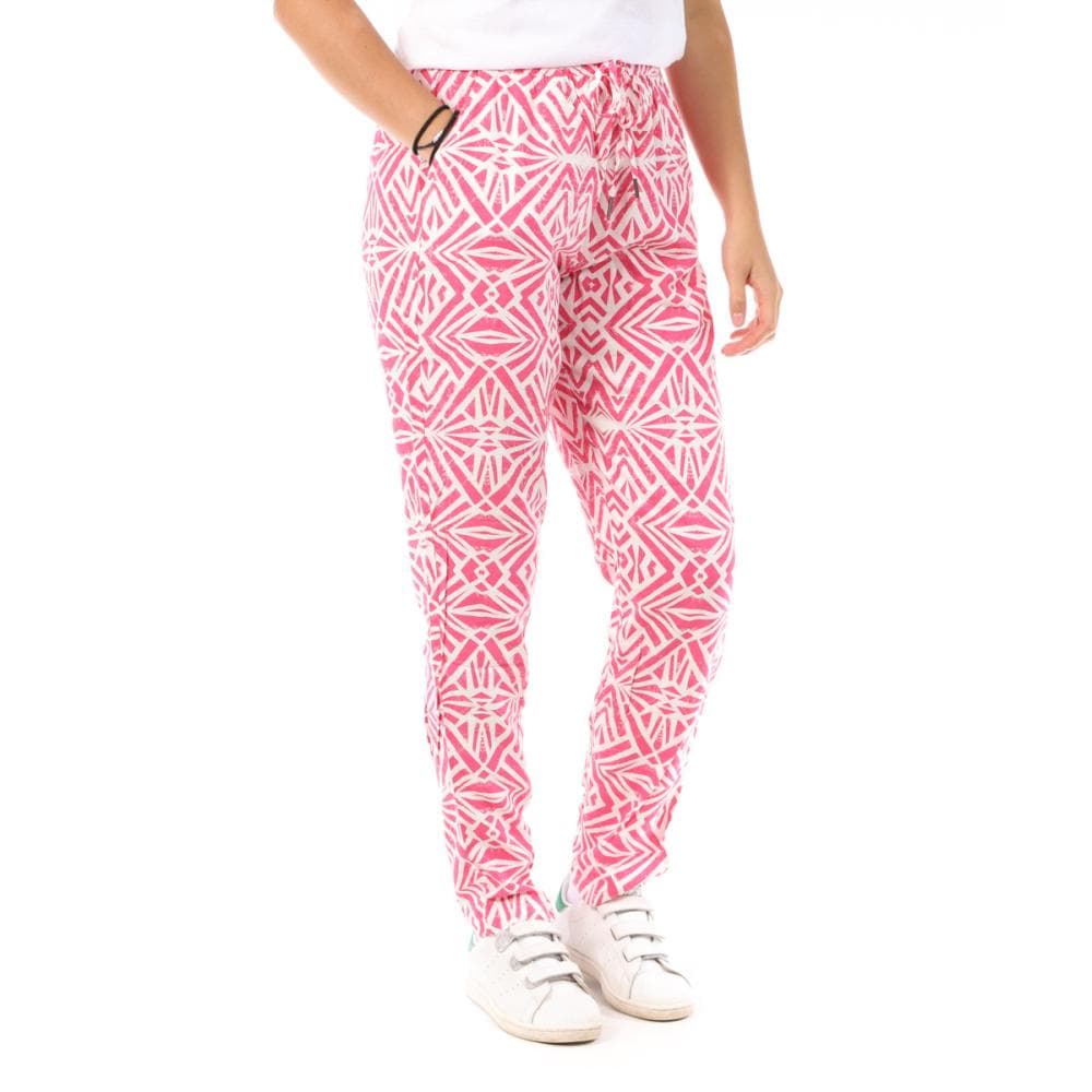 Pantalon Rose à Motifs Femme Only Nova Life 1