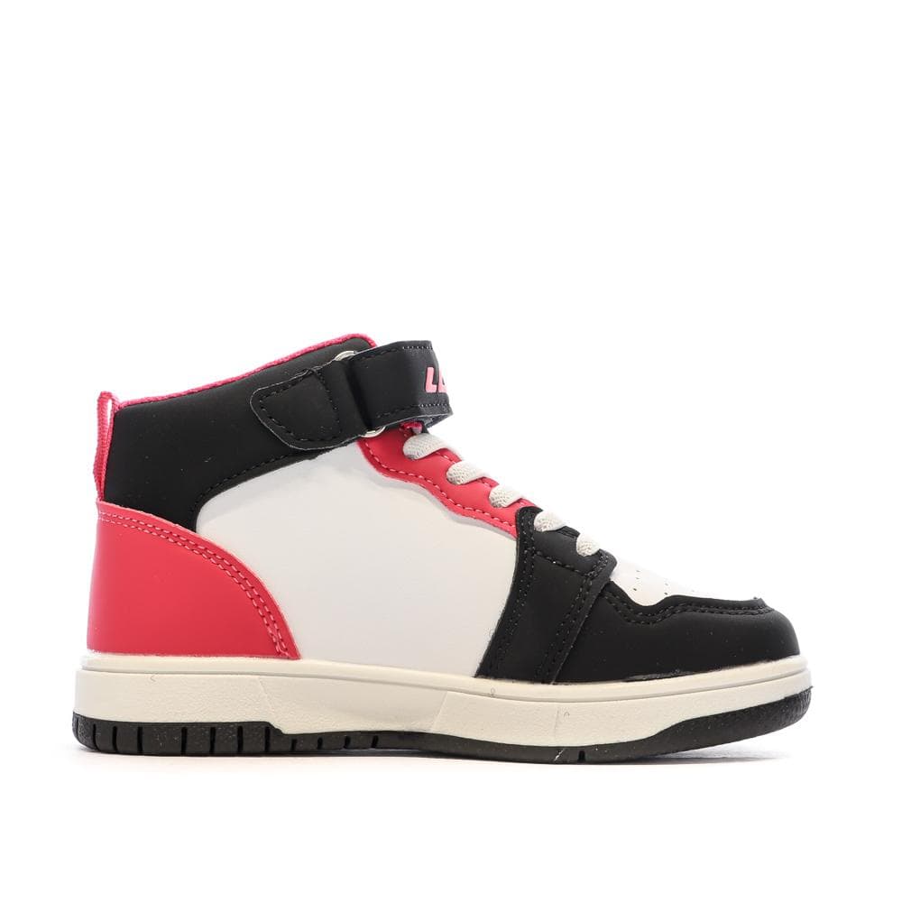 Baskets Blanche/Noir/Rose Garçon Lotto Ravenne 2