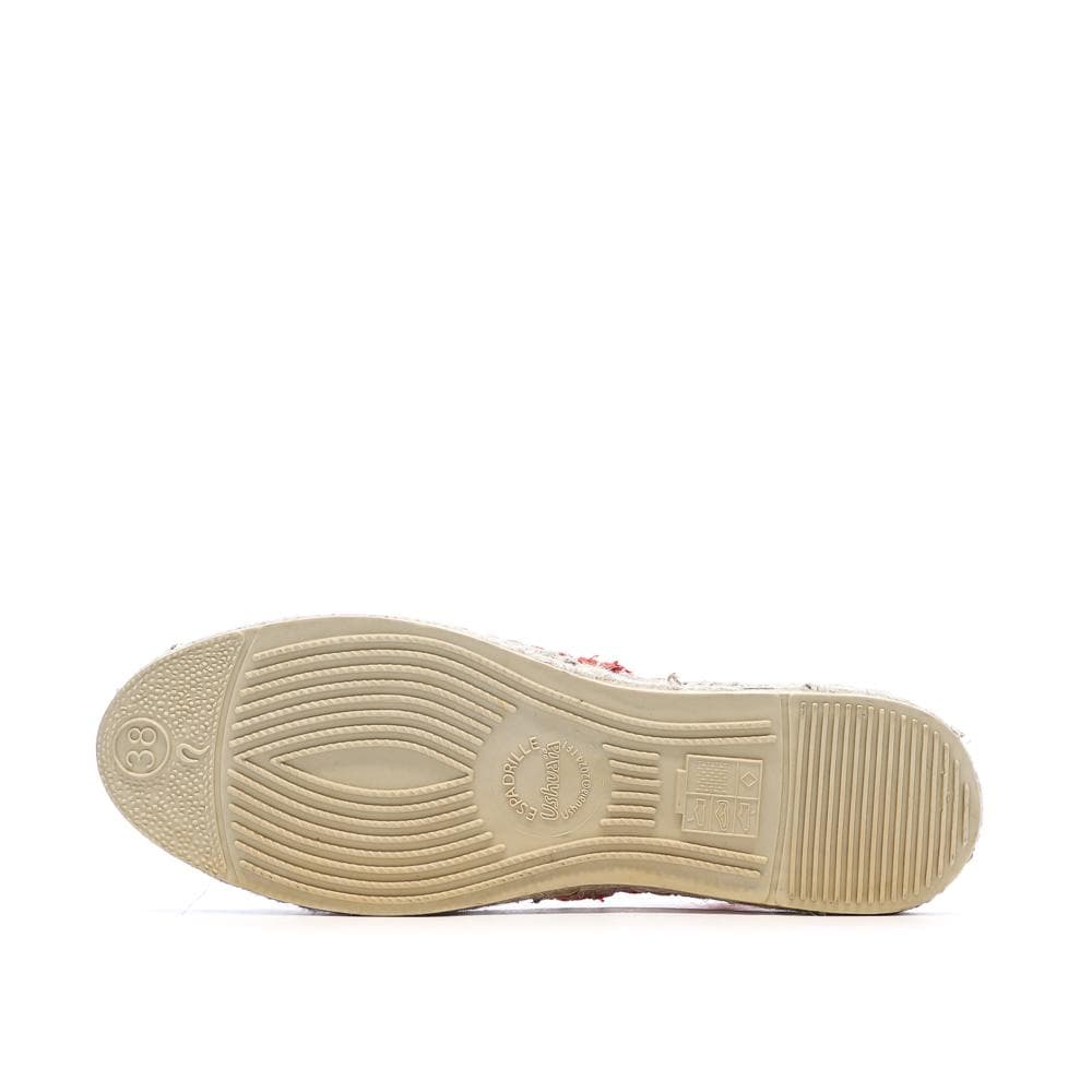 Espadrilles Rouge Femme Ushuaia Dimitrie 5