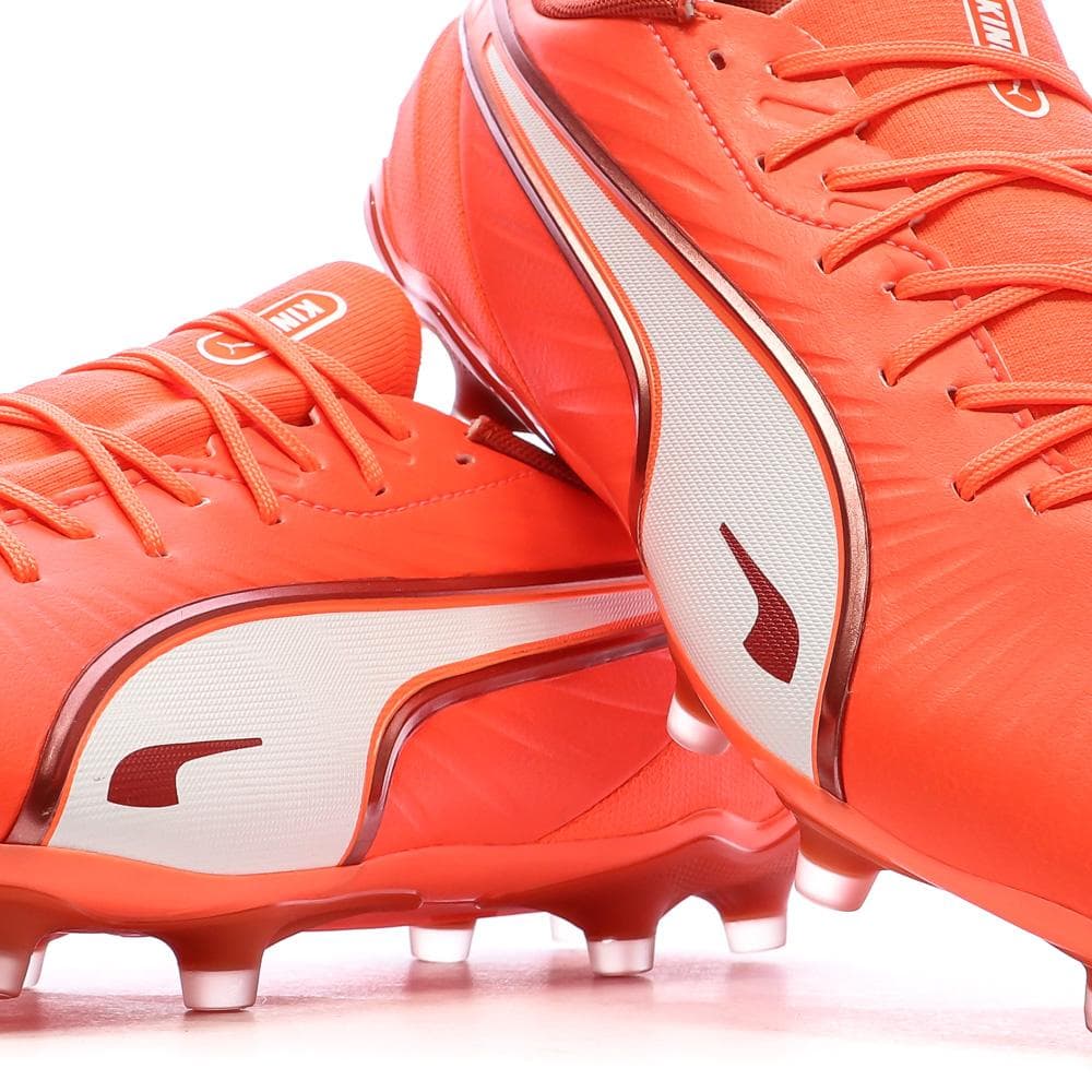 Chaussures de football Rouge Homme Puma King Match 7
