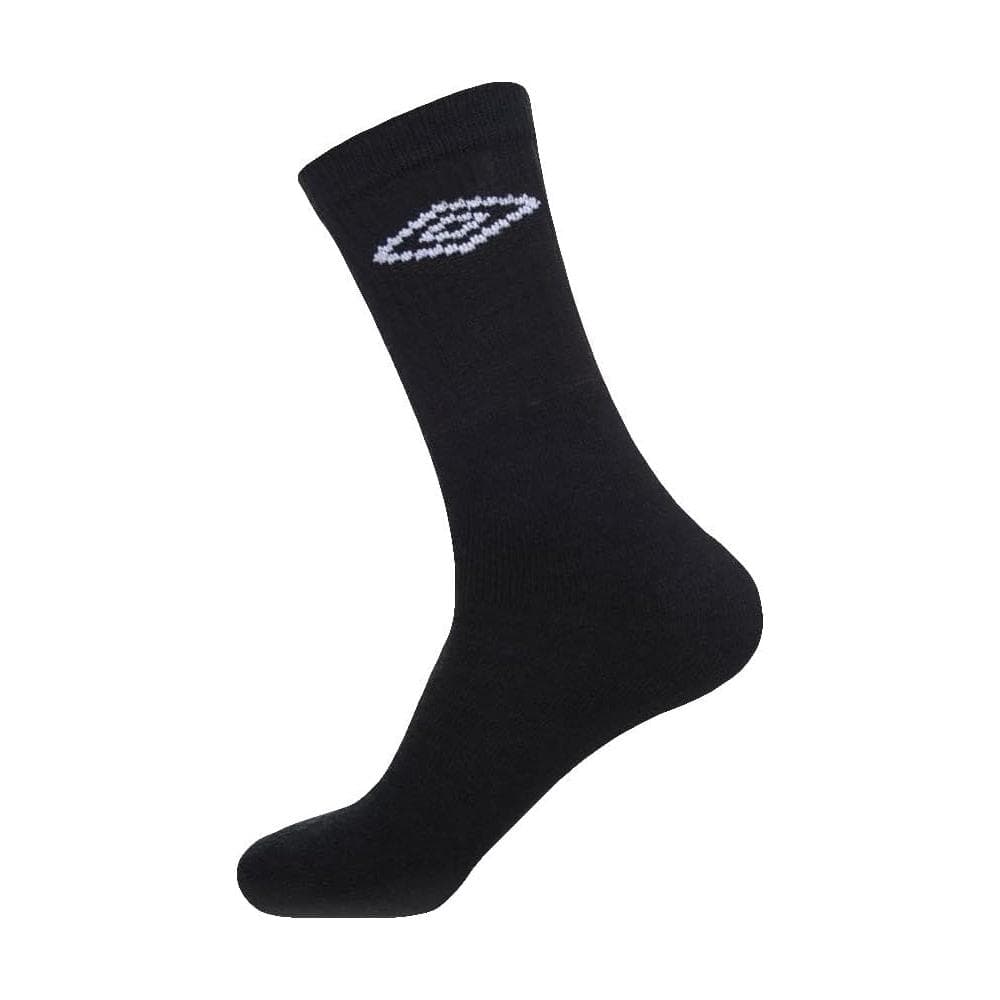 x6 Paires Chaussettes Noir Homme Umbro Tennis 2