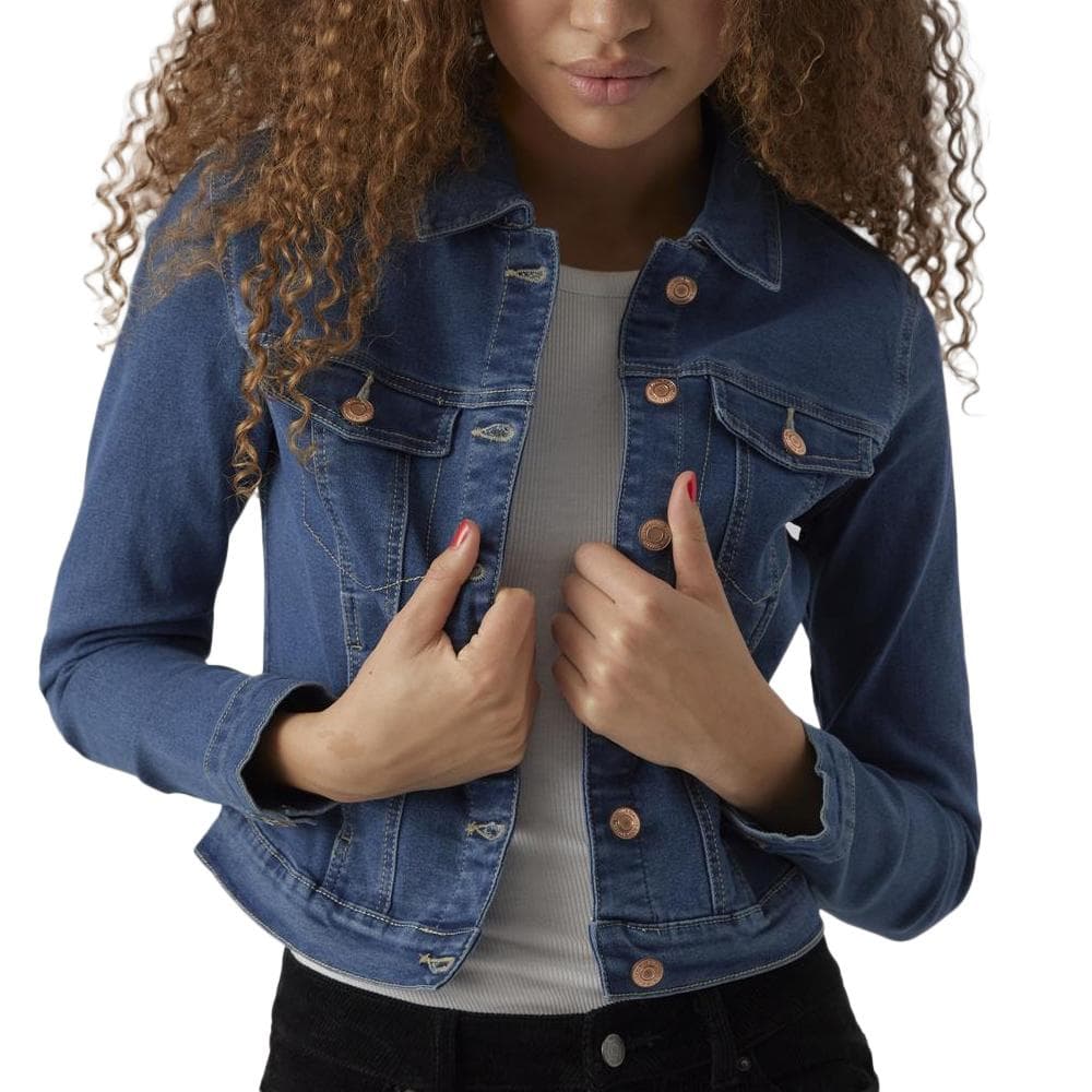 Veste en Jean Bleu Femme Vero Moda Luna 2
