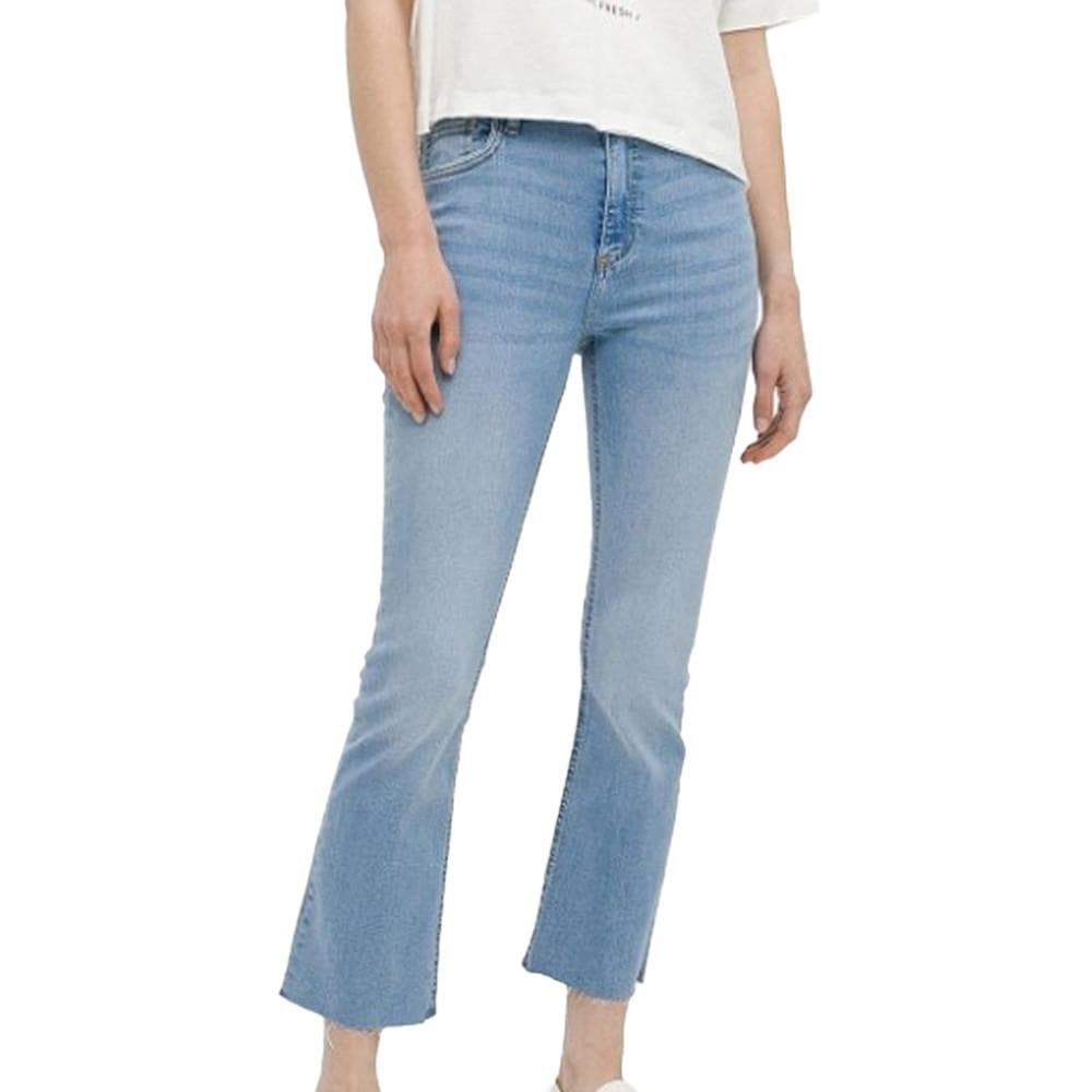 Jean Bleu clair Cropped Femme Tiffosi Megan 1