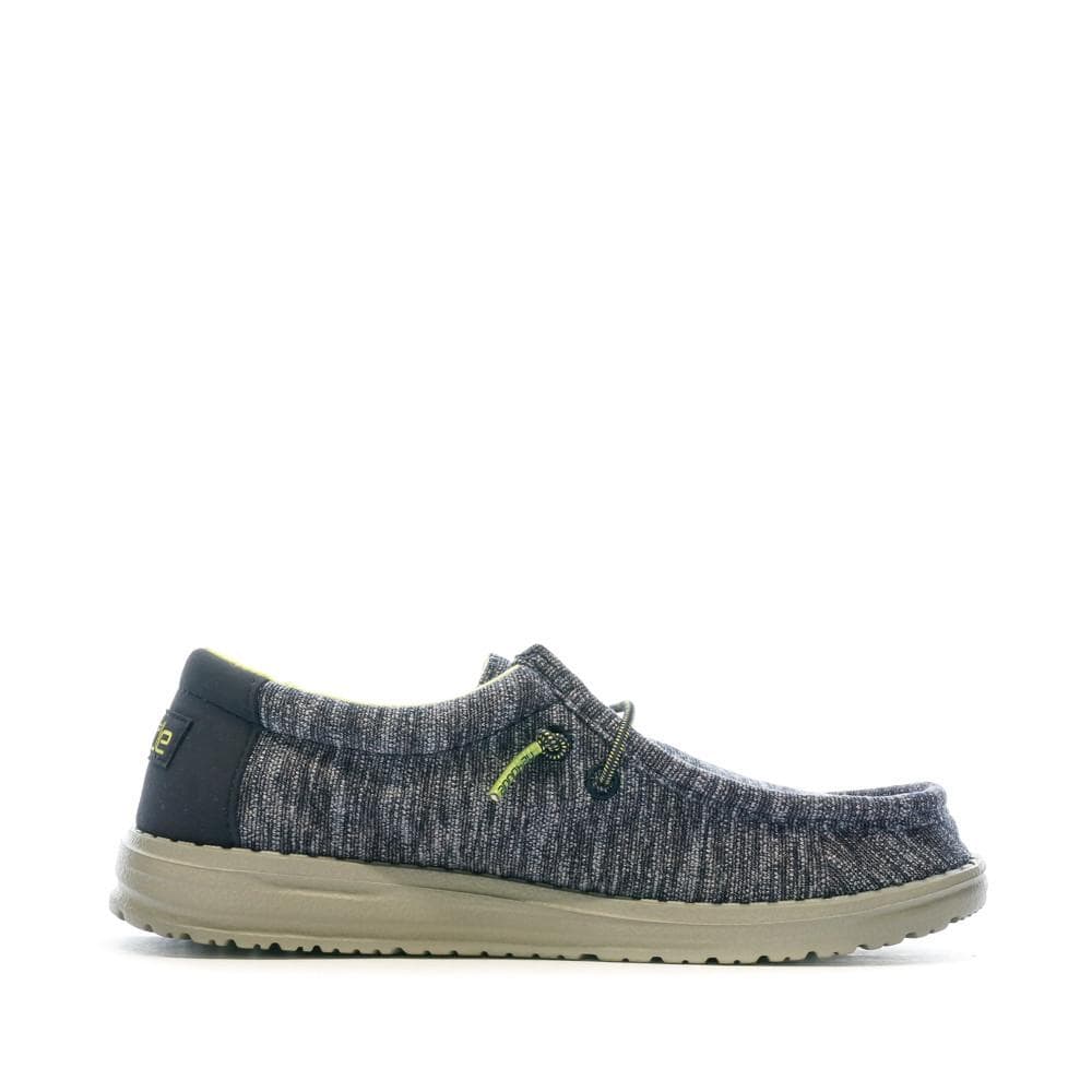 Chaussures Marine/Grise Garçon Hey Dude Wally Youth 2
