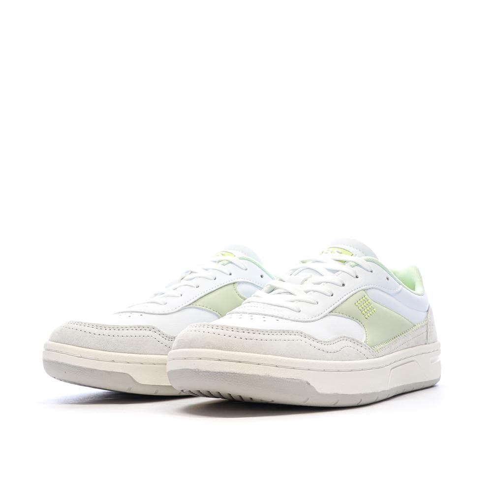 Baskets Blanc/Jaune Femme TBS ALMERIA 6