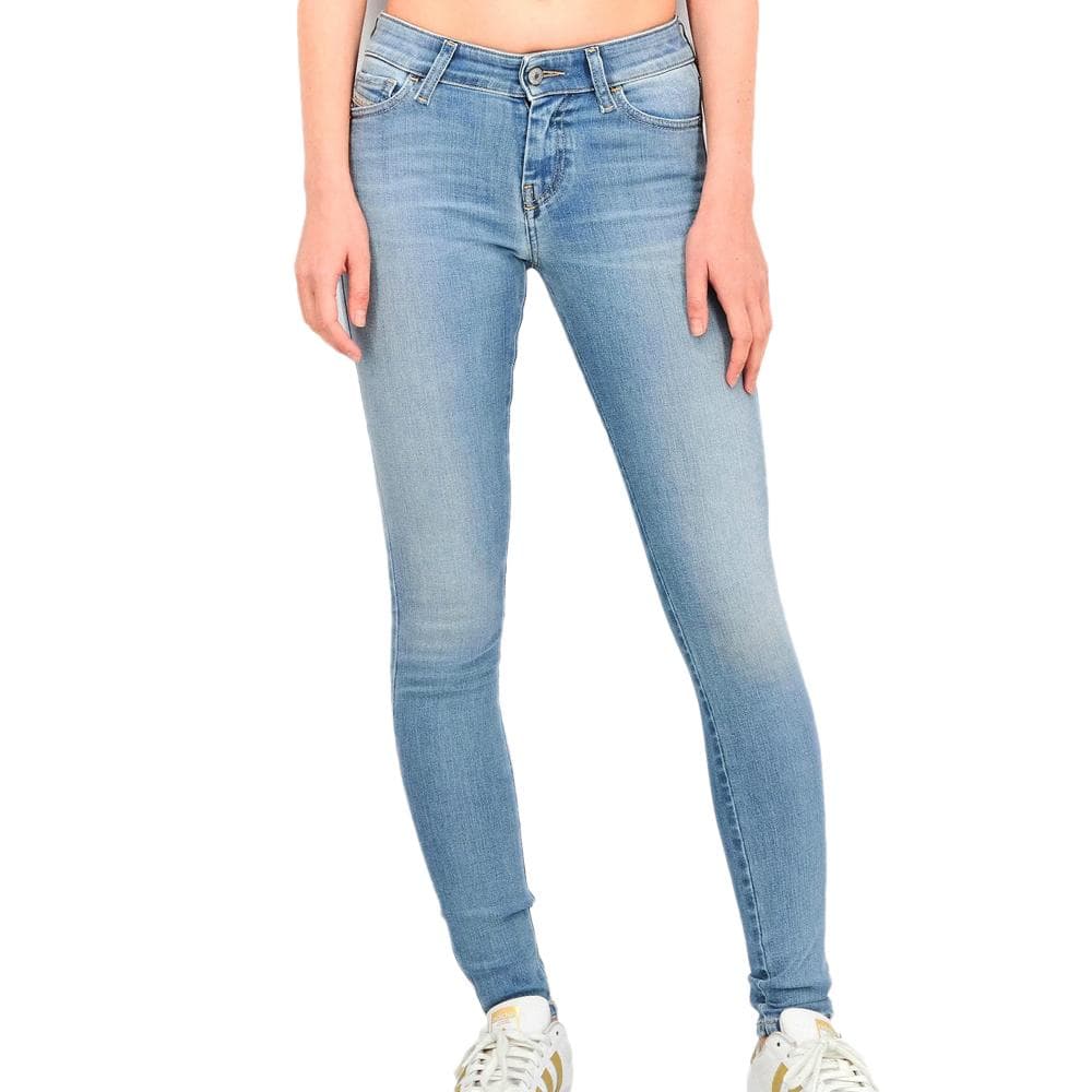 Jean Slim Bleu Femme Diesel 2017 Slandy 2017 1