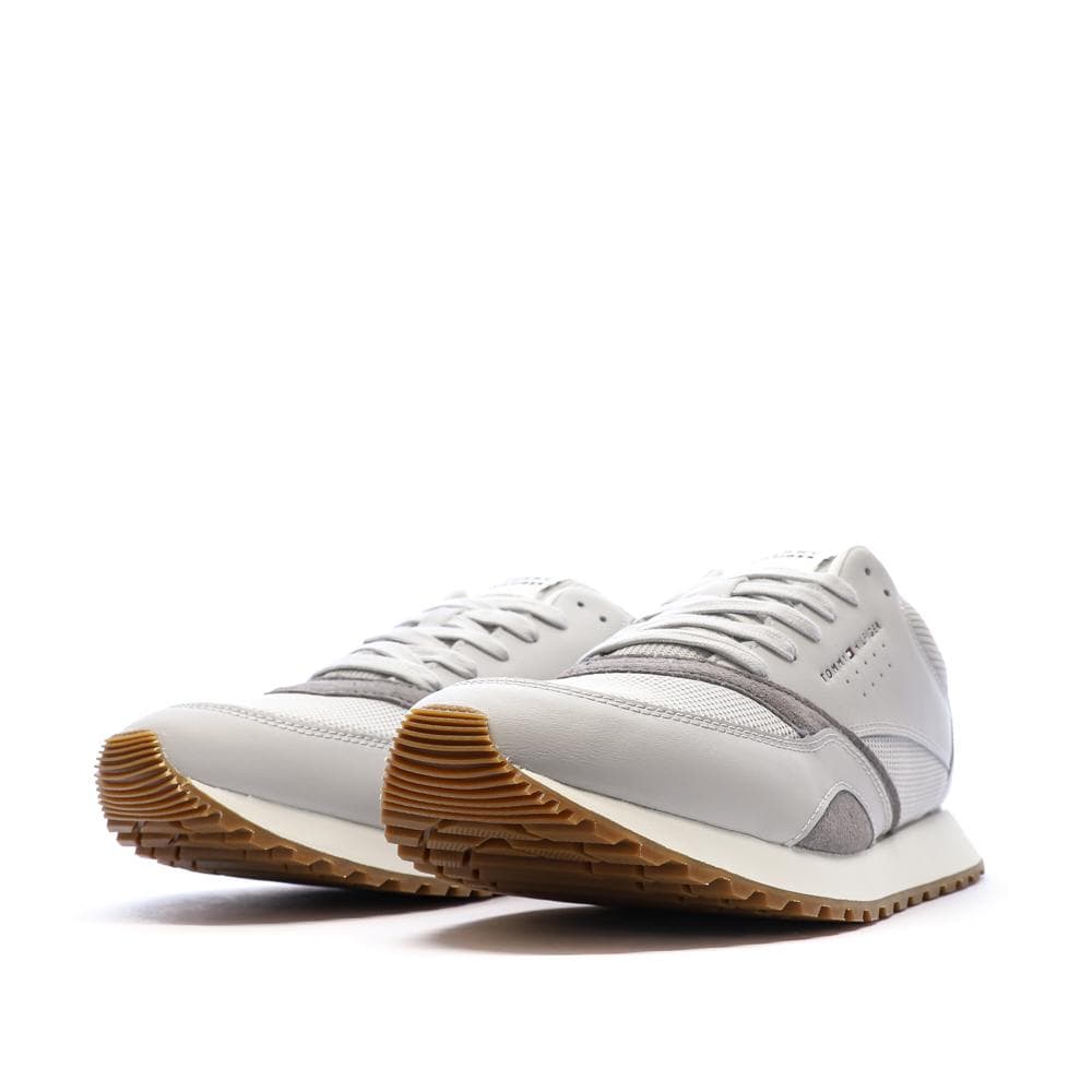 Baskets Gris Clair Homme Tommy Hilfiger New Runner Eva 6