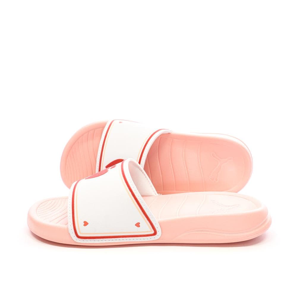 Claquettes Bleu Femme Puma Popcat 1