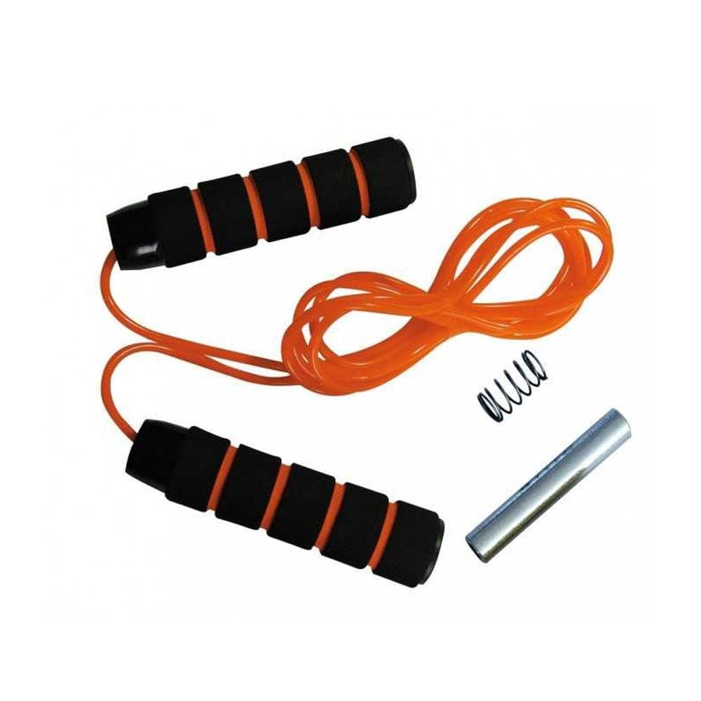 Corde à sauter PVC lestable Orange/Noir Sveltus 1