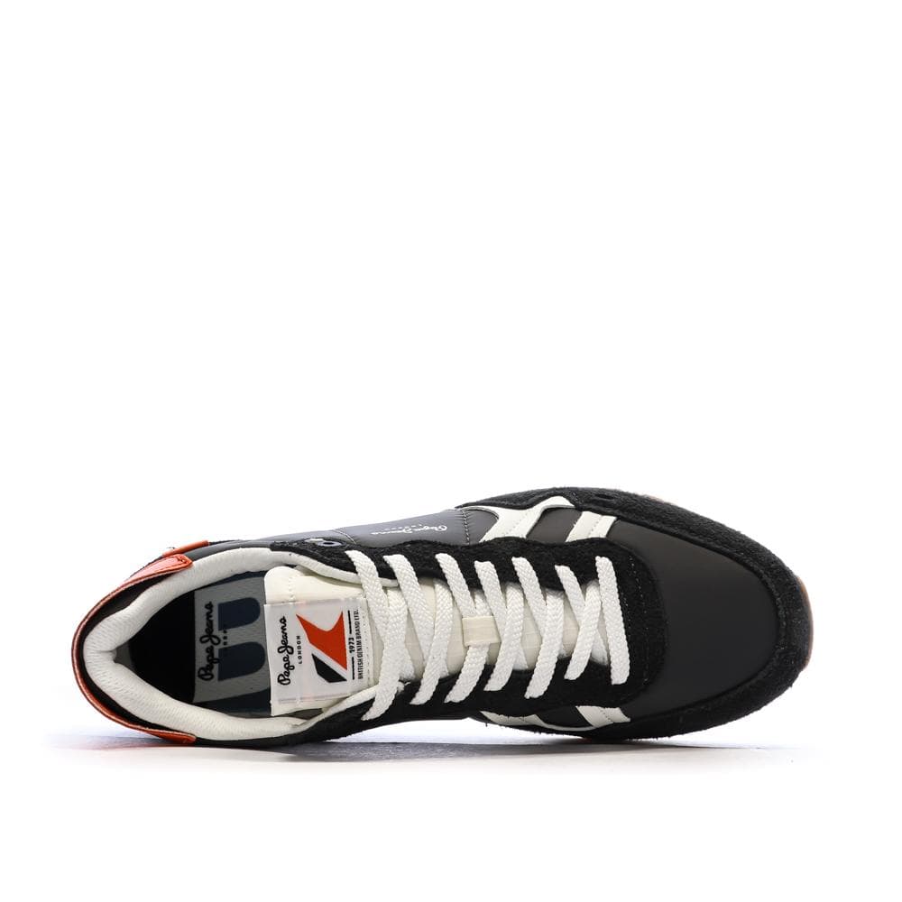 Baskets Noir/Rouge Homme Pepe jeans Brit Fly 4