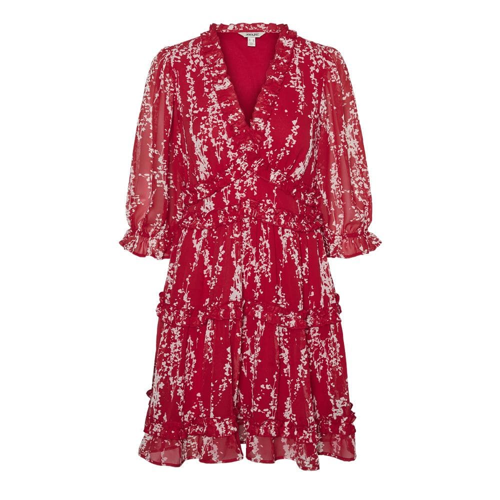 Robe Rouge Femme Vero Moda Gabriella 2