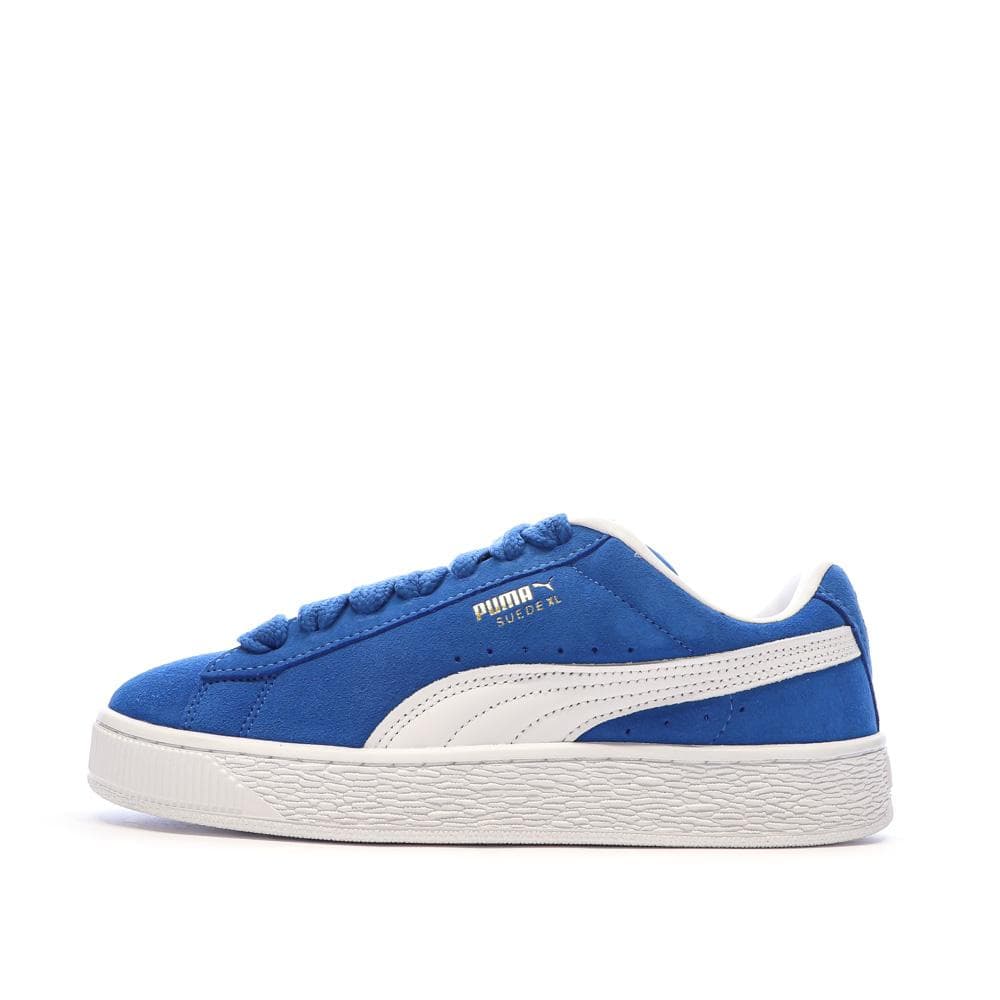 Baskets Bleu Femme Puma Suede XL 2