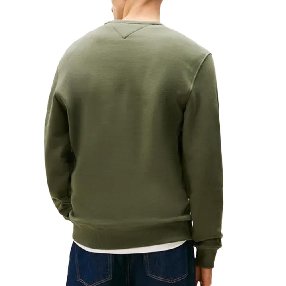 Sweat Kaki Homme Tommy Hilfiger Tjm Reg Badge 2