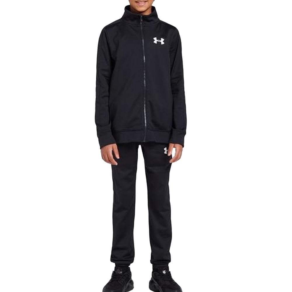 Survêtement Noir Garçon Under Armour Tracksuit 1