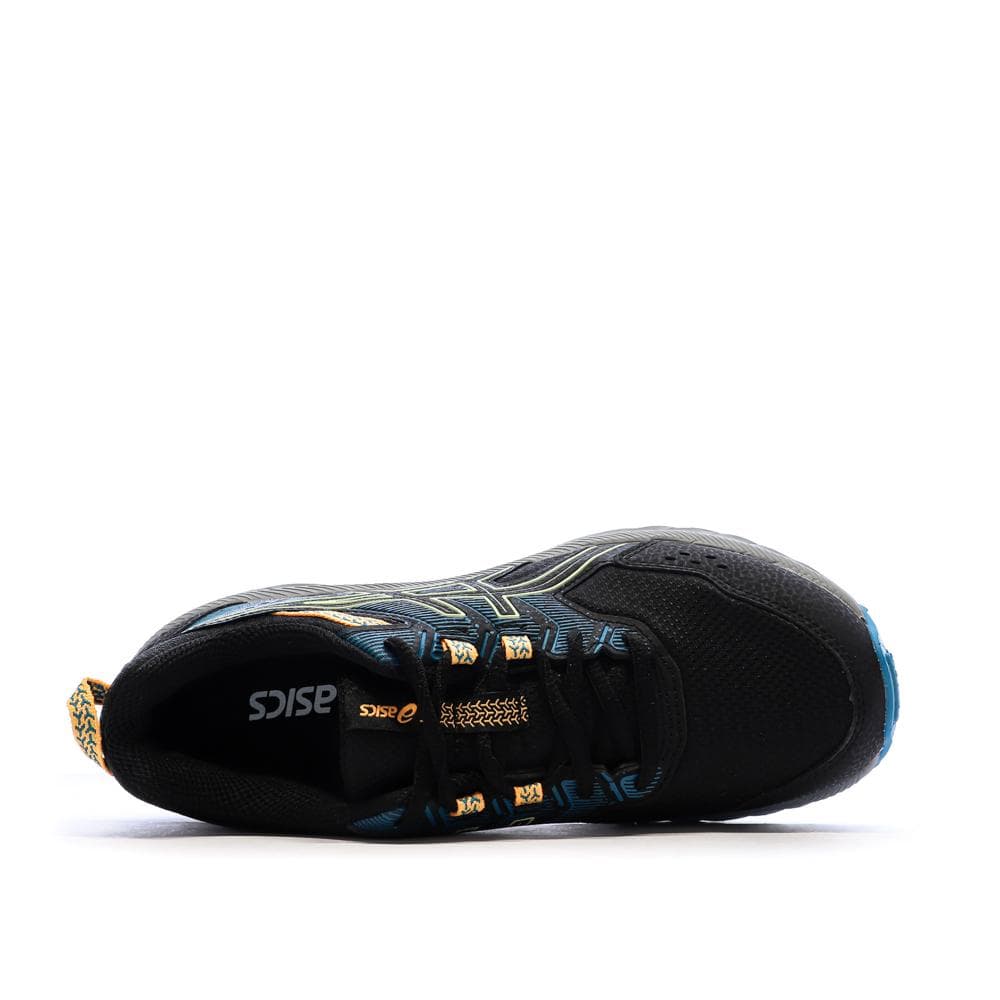 Chaussures de Running Noir/Gris Garçon Asics Pre Venture 9 4