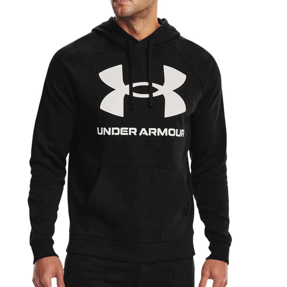 Sweat à capuche Noir Homme Under Armour Rival 1