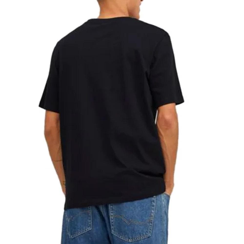 T-shirt Noir Homme Jack & Jones Whcorp 2