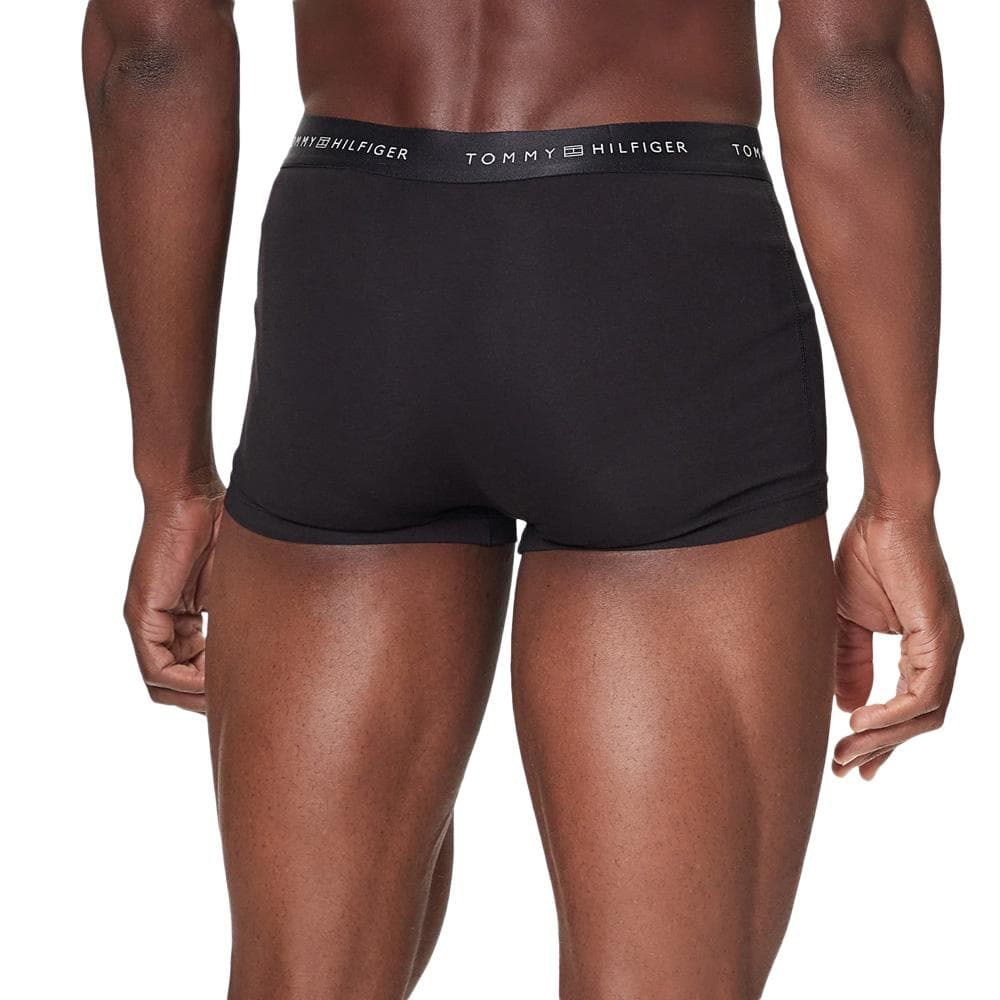 Lot de 3 Boxers Noir/Gris Homme Tommy Hilfiger Metallic 3