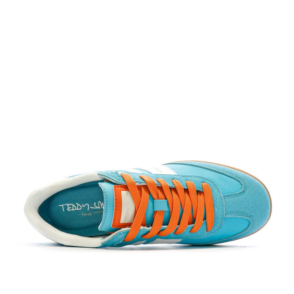 Baskets Turquoise Femme Teddy Smith 78812 4