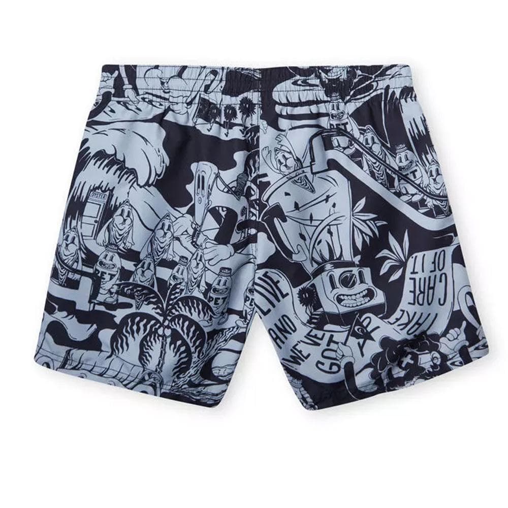 Maillot de bain Noir/Gris Garçon O'Neill Cali Hybrid 2