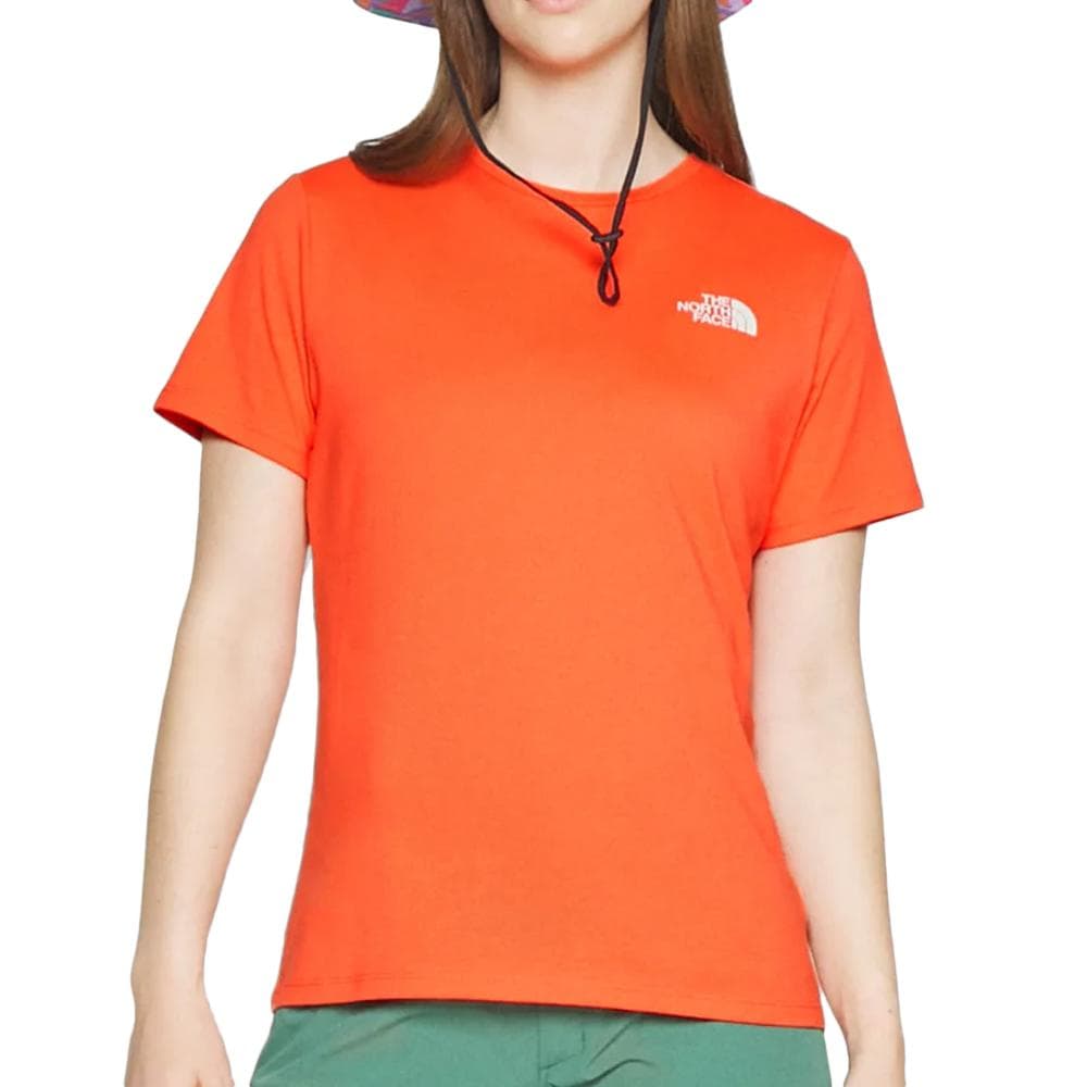 T-shirt Orange Femme The North Face Foundation 1
