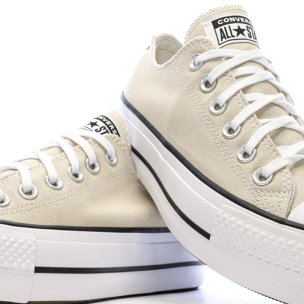 Baskets Beige Femme Converse Chuck Taylor All Star Lift A03542C 7