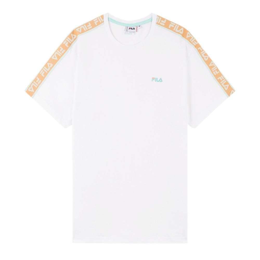 T-shirt Blanc/Rose Homme Fila Gaston 1