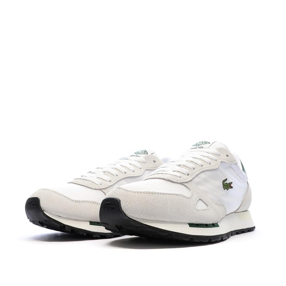 Baskets Blanc/Beige Homme Lacoste Partner 70s 124 6