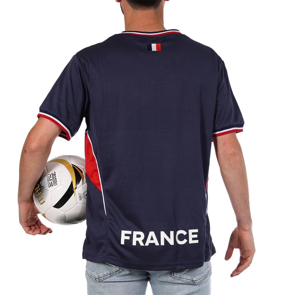 France Maillot Supporter Marine Mixte Sport Zone 2