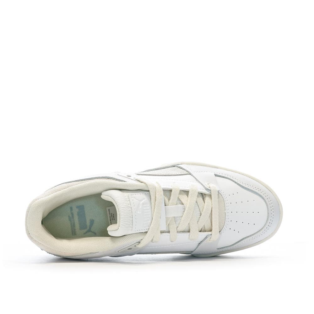 Baskets Blanche/Beige Femme Puma Slipstream Thrifted 4