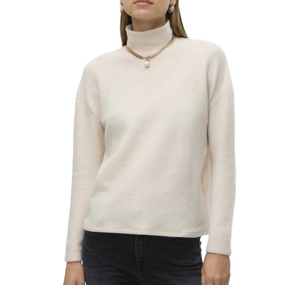 Pull Beige Femme Vero Moda Top-light 1