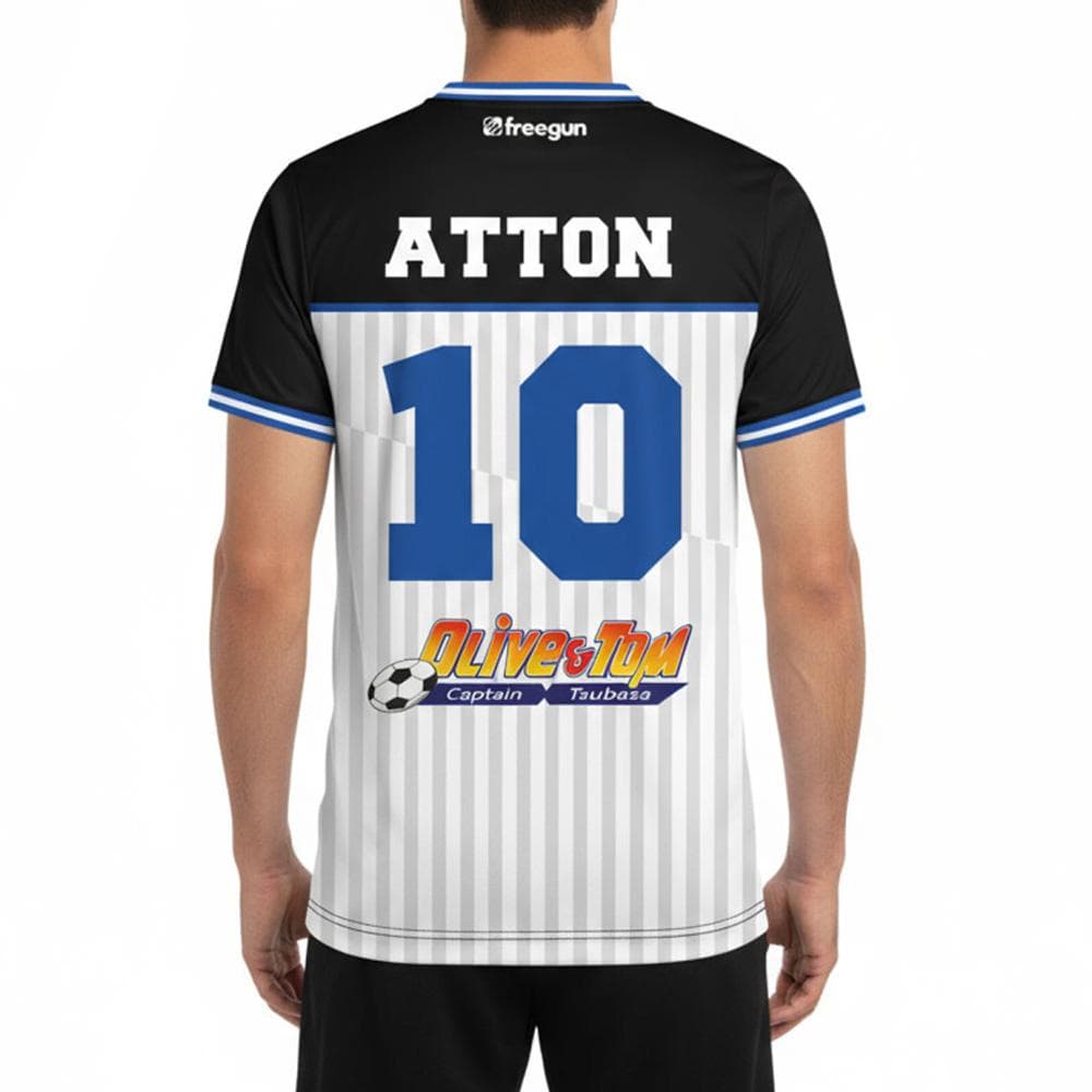 T-shirt Microfibre Noir/Gris homme Freegun Atton 2