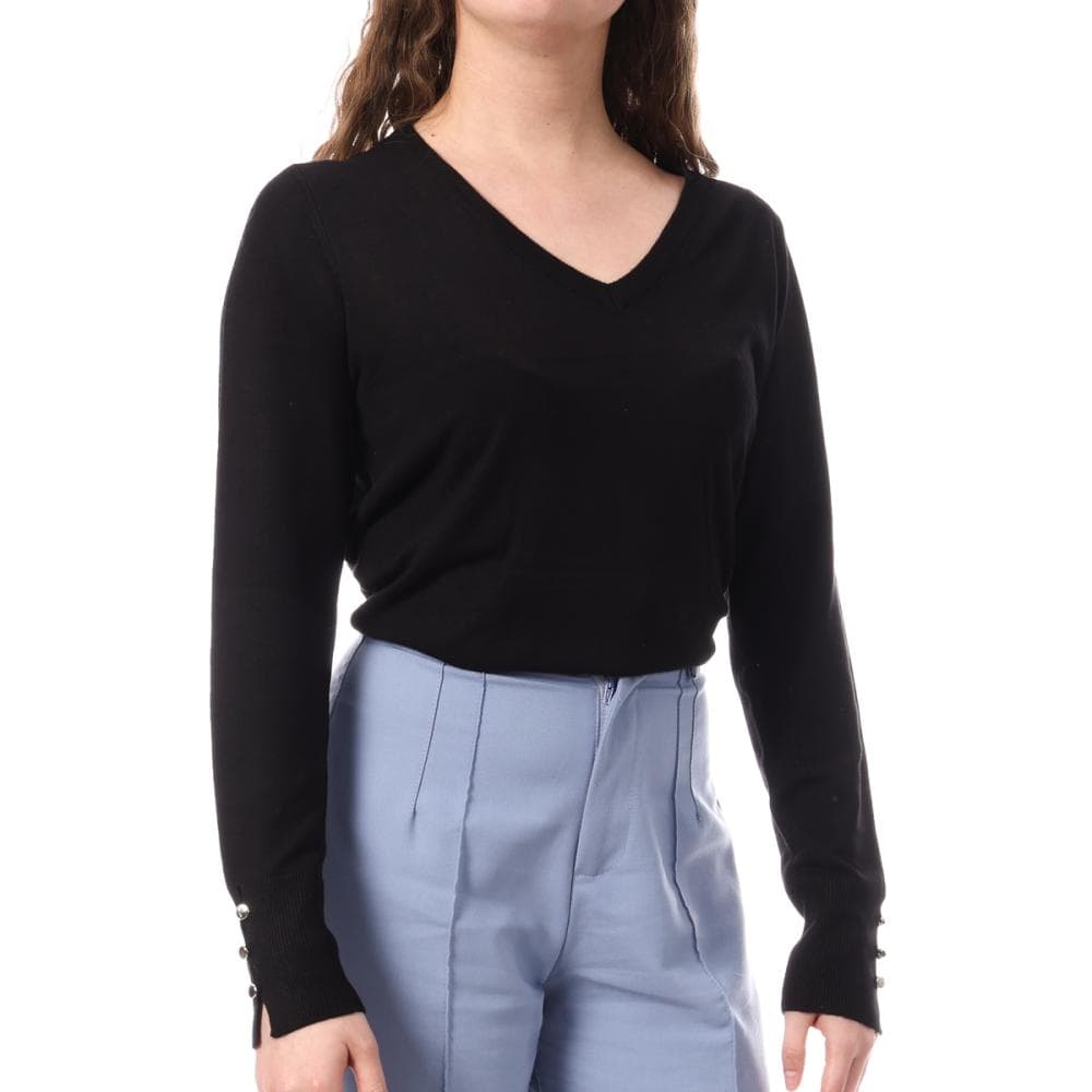 Pull Noir Femme Only Minna 15344087 1