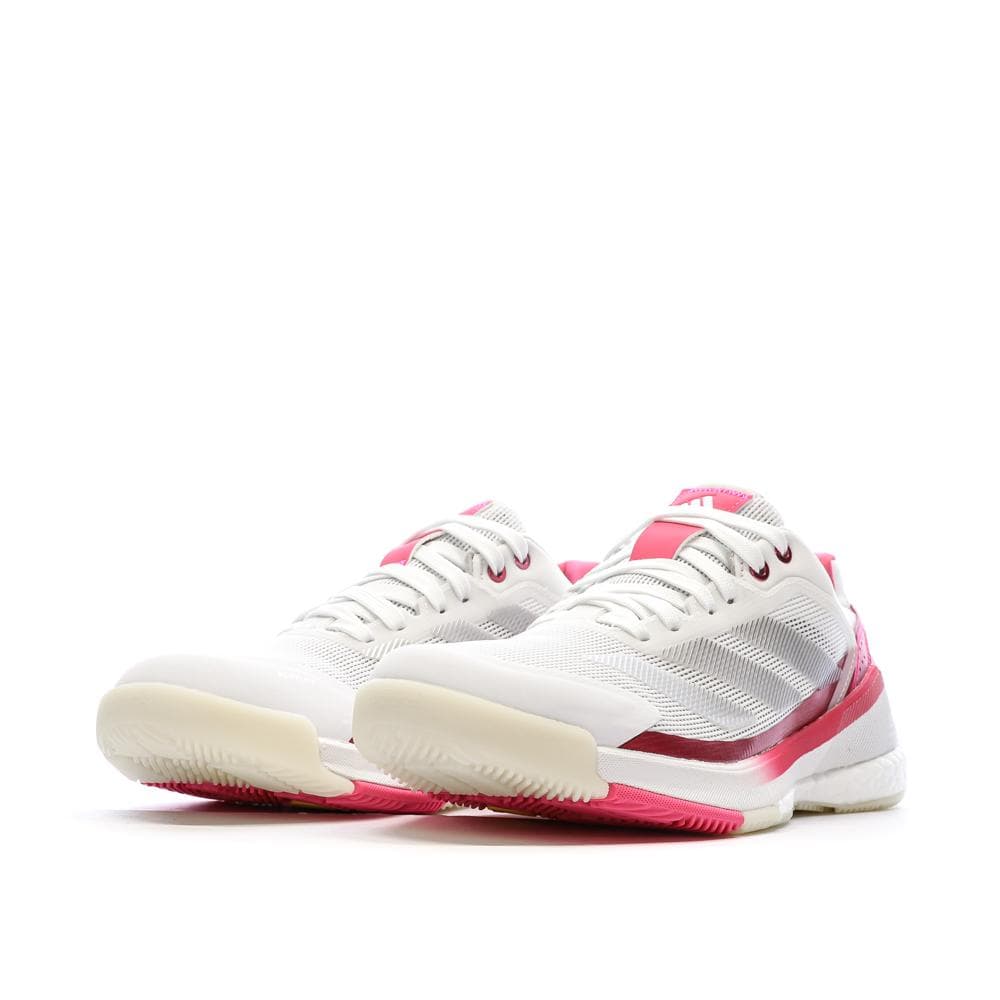 Chaussures de padel Blanc/Rose Femme Adidas Crazyquick Boost Padel 6
