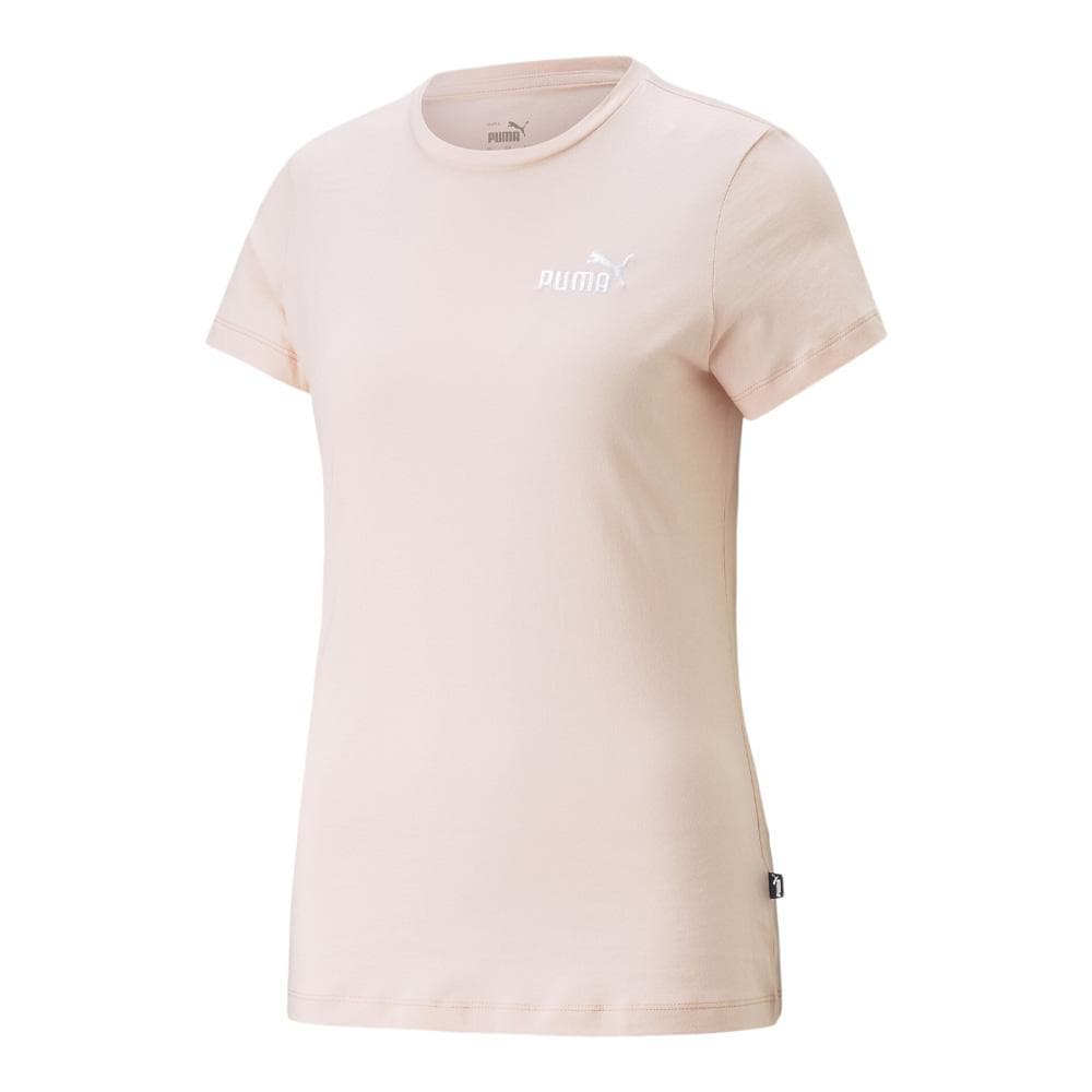 T-shirt Rose Femme Puma Ess+ Embroid 1